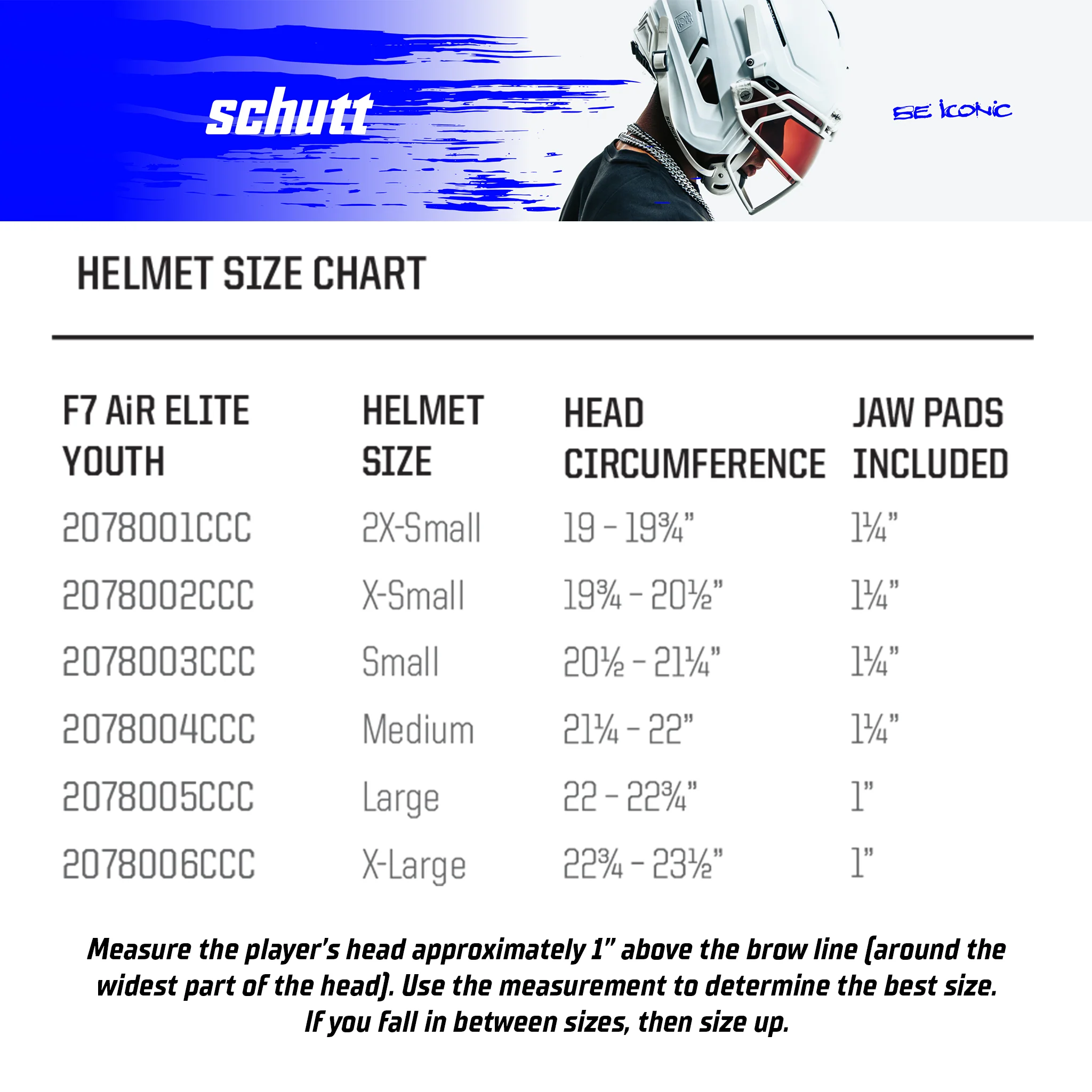 F7 AiR YOUTH ELITE HELMET - Image 12